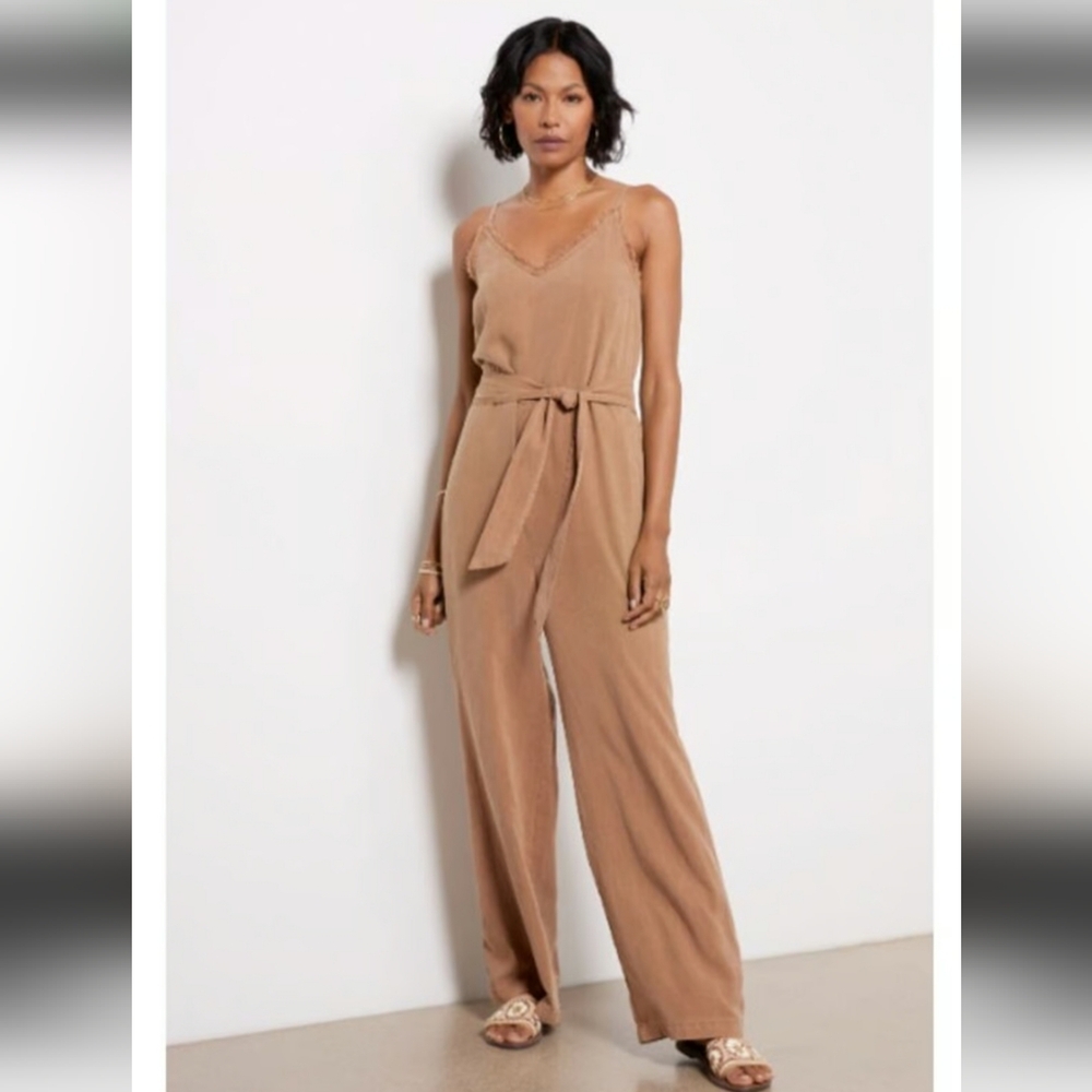 NEW Cloth and Stone Light Auburn Jumpsuit in Small